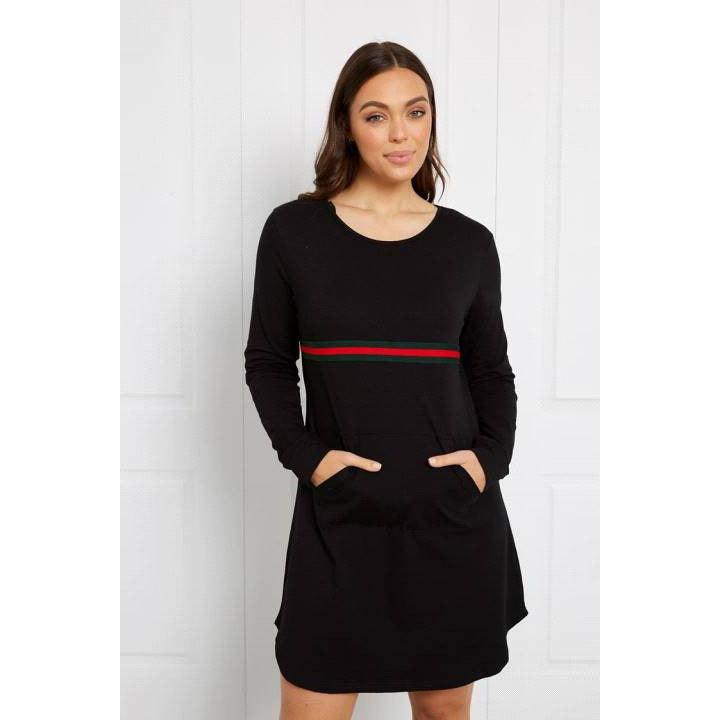 Dress Long Sleeve With Pocket - Willow and Vine