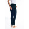 Full Length Pull-On Plain Jeans - Navy - Willow and Vine