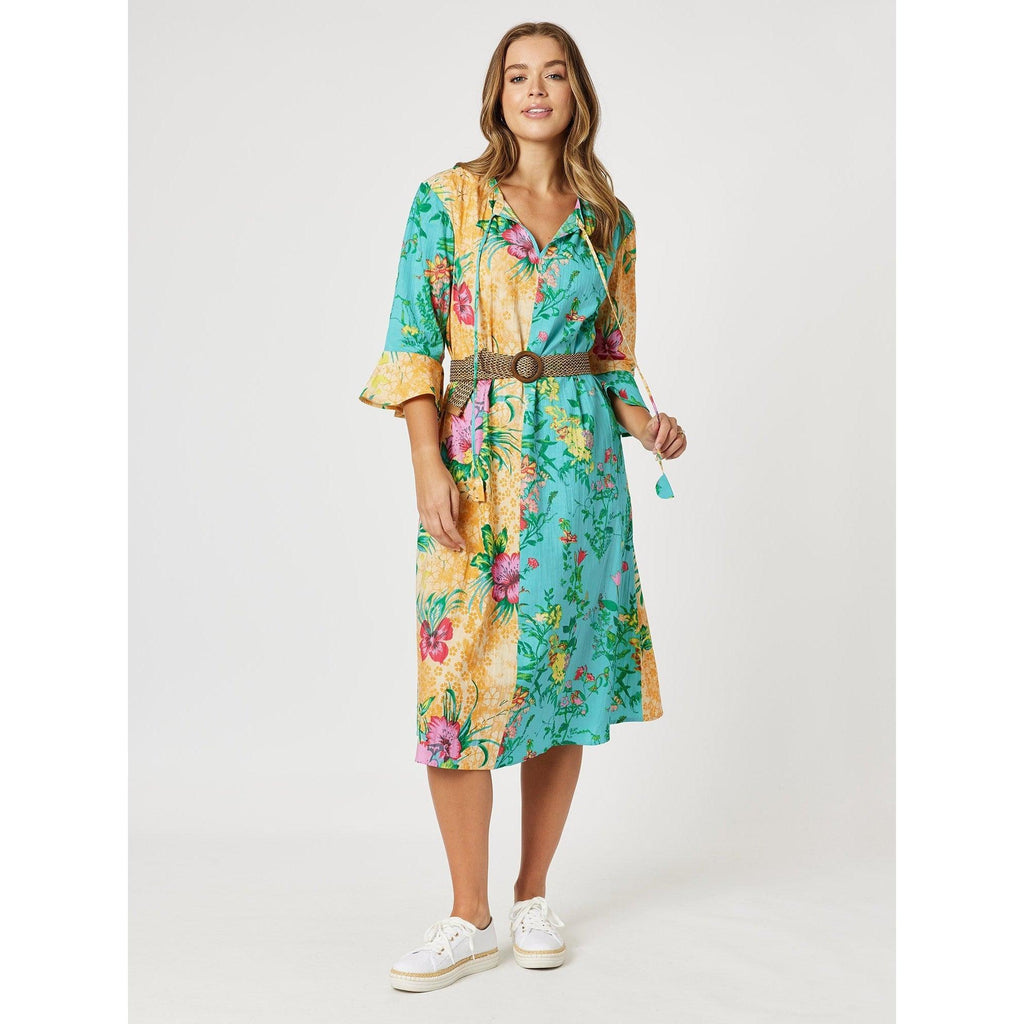 Hawaii Print Dress - Willow and Vine