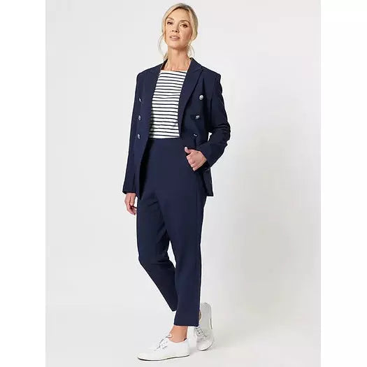 Lauren Blazer - Navy - Willow and Vine